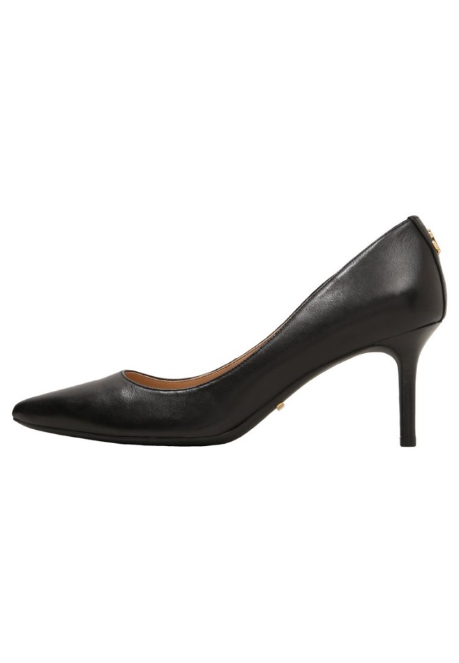 Escarpin Cuir Lanette Noir - Talons Classiques Gabor | Exclusif